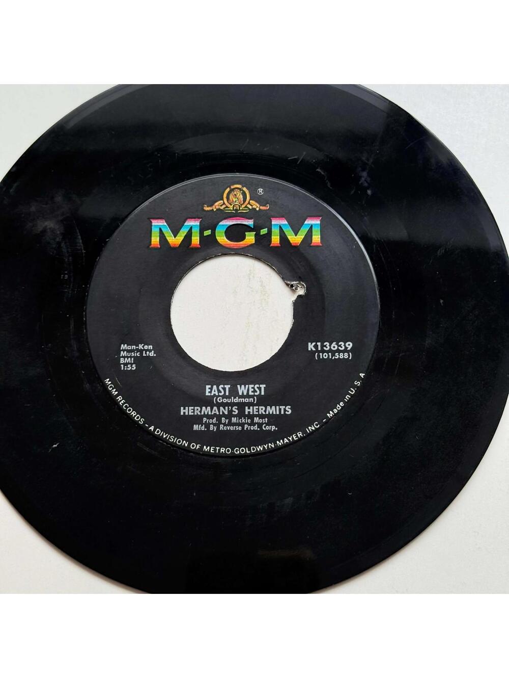 Herman's Hermit - What is Wrong What is Right/East West 45rpm VG+ R9